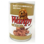 Wanpy Beef Can Food 牛肉味狗罐頭 375g